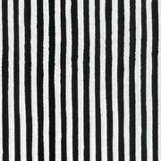 COTTON SHEETING FUNKY STRIPES, 44/45IN  BLACK